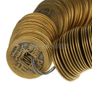 100PCS Feng Shui Chinese Coins Lucky Coins for Fortune Health 23mm Yongzheng