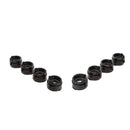 Pack 8 Black Rubber Carburetor Interface Adapter  CBR400 NC29 1990-1994