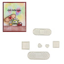 Band Aid Shape Metal Cutting Dies Stencil DIY Scrapbooking Album Embossing Cards