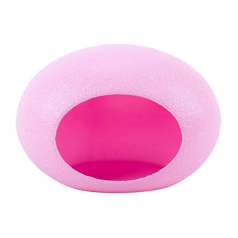 Plastic Mini Pet Bedroom Egg Nest Hamster Cottage Pink