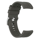 Sports Silicone Watch Band for Huawei Watch GT/GT Active 46mm (Dark Grey) A