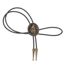 Howling Wolf   Western Cowboy Bolo Tie Rodeo Bootlace Tie Dance Necktie