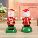 Solar Dancing Toys, Christmas Santa Claus Solar Powered Dancing Toys Swinging