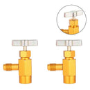 2Pcs R-134A AC and R134A Adaptor Refrigerant R134A Refrigerant Freon 134A T B7Y5