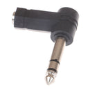 6.35mm Male to 3.5mm Female Right Angle Stereo Audio Adapter 90 Degree ConveBSE