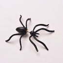 Fashion Women's Earings Black Spider Earrings Chic Two Parts Ear Stud Earings NE