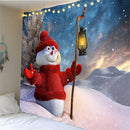 Christmas Decor Tapestry Wall Hanging Living Room Bedroom Dorms Backdrop 02