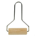 1 pc Wood Clay Roller Pottery Rolling Pin Modelling Tool Stainless Steel Ha N2O9