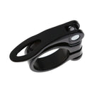 34.9mm MTB Bike Cycling Saddle Seat Post Clamp Quick Release QR Style Black A