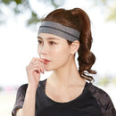 Hairband Elastic Headband Sports Sweatband Head Solid Outdoor Running Gym H