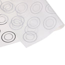 macaron cake baking pastry tools rolling dough mat silicone baking mat pad'sheet