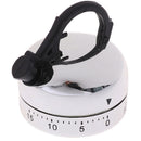 60 Minute Kitchen Timer Alarm Mechanical Teapot Clock Counting Clockwork Ti Ew