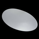 10.6x 16.5 Inch (small size) Bathroom Self-adhesive Removable Oval Mirror W