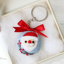 Wool Needle Felt DIY Deer Keychain Wool Felting Kit for Children DIY Crafts
