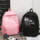 4Pcs/Set Women School Backpacks Schoolbag for Teenagers Girls Student Book  V7F5