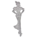 Girl Lady  Metal DIY Cut Dies Stencil Scrapbook Album Paper Card Emboss Craft â„–#