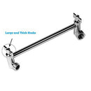 Shower Arm Extension, Arm Extender,Adjustable Height Shower Head Arm,Brass
