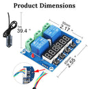 XH-M452 Thermostat Temperature Humidity Control Thermometer Hygrometer Cont P4M3