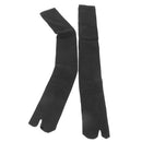 1 pair Tabi Socks Sabots Socks 2-Toe EU35-44 for Men / Women Black Z2I7