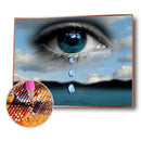 Art Eyes with Stories 5D DIY Full Round Drill Diamond Painting Kit (LD487)