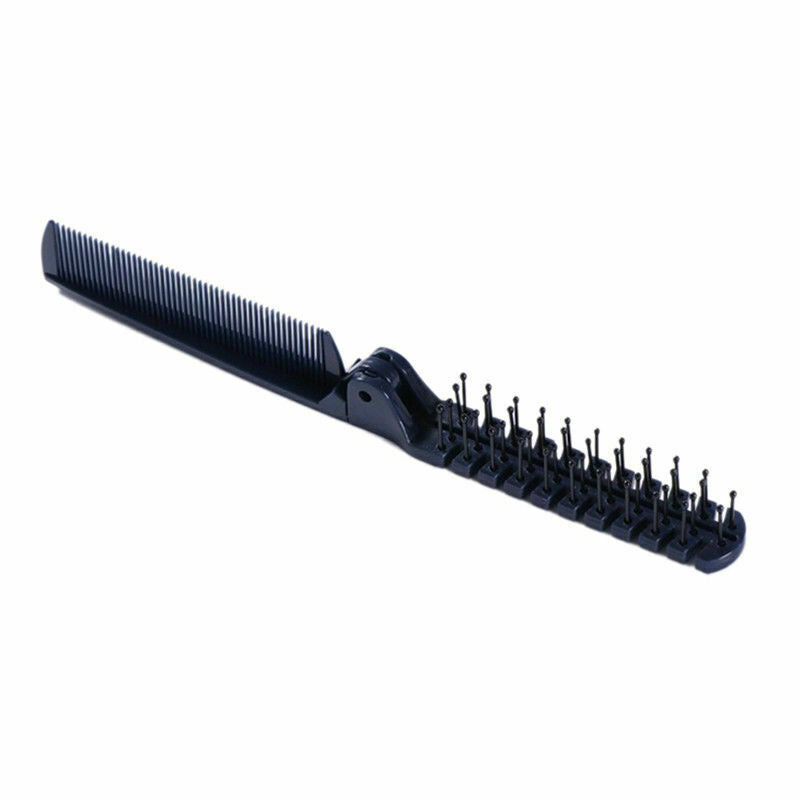 Portable Travel Hair Comb Brush Foldable Massage Hair Comb Anti-static Chair YK