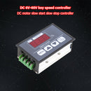 6-60V 30A Slow Start Stop PWM DC Motor Speed Control Switch Digital Display