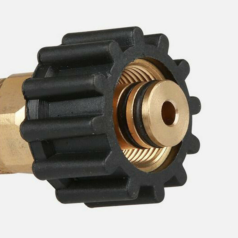 2pcs Brass Garden Hose Quick Connector M22M x M22F Quick Connector Coupler