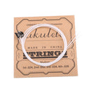 White Nylon Ukulele Strings for 21'' 23'' 26'' Ukulele Guitar Parts Accessories