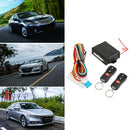 Car Keyless Entry System Button LED Keychain Central Door Lock Kit 410/T109 A
