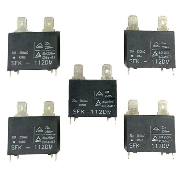 SFK-112DM SFK-112 20A 250VAC 12VDC Relay Brand New For Air Conditioner