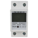 Backlit Single Phase Two Wire Lcd Digital Display Wattmeter Power Consumpti