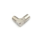 5PCS Right Angle TV Aerial F Connector Adapter RF Coaxial TV Cable Male M&LJ