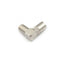 5PCS Right Angle TV Aerial F Connector Adapter RF Coaxial TV Cable Male M&LJ