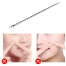 Stainless Steel Blackhead Remover Needle Acne Comedone Pimple Extractor hv2n