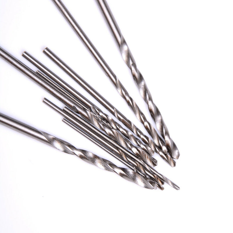 Mini Aluminum Hand Drill +10pc Twist Drill Bit Woodwork  Drilling Rotary T SE