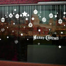 Wall Stickers merry christmas background wall decoration Removable (C, 45 c Z7K3