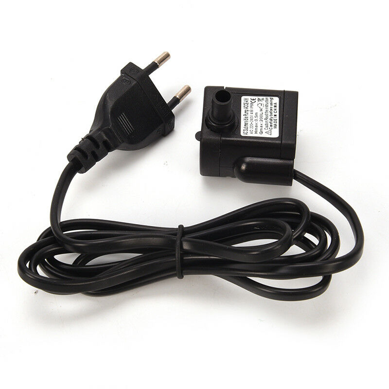 220/240V 3W Submersible Water Pump Aquarium Fountain Fish Pond Tank EU Plug B Cy