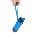 500Ml Collapsible Silicone Water Bottle Silicone Folding Kettle Outdoor Spo