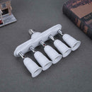 E27/E26 to 5 E27/26 Universal Conversion Socket Head for Daylight Bulbs