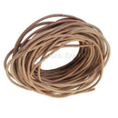 9M Natural Leather Necklace Charms Rope String Cord Round 2mm For Jewelry DIY