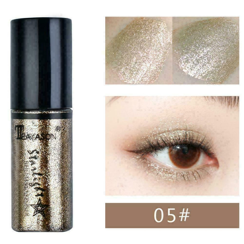 6Pcs/Box Professional Shiny Women Liquid Eyeliners Pigment Glitter E5J5 D2M9