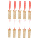 10pcs Country Wooden Butterfly Crafts Tags Bookmark Scrapbooking Wedding DIY