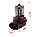 New 2PCS 27 SMD 9005 5050 LED RGB LED Car Fog Light Lamp Bulb + Remote C MOV