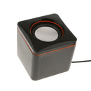 Mini Wired USB Powered Stereo Computer Music Speaker for Desktop Notebook