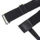 Men's Shirt Stays Holders Elastic Garter with Non-slip Locking Clamps Black