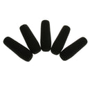 Durable 5x Sponge Shortgun Microphone Covers Wind Muffs 160 x 22mm Black