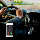 Car Kit Hands-free Wireless Bluetooth FM-Transmitter MP3 Player Dual USB-Charger