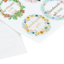 80PCS /10 Sheet Handmade with Love Stickers for Birthday Party  Gift Decor SEAU