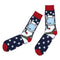 10x Mens Casual Cotton Stockings Breathable Crew Socks Bright Colors Hosiery