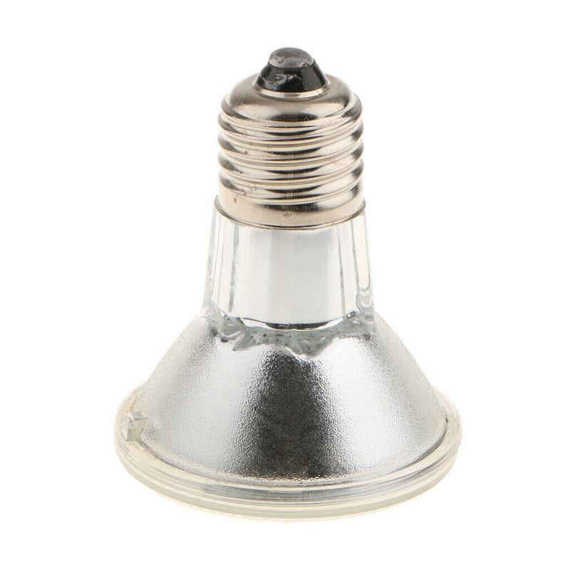 E27 220V UVA Infrared Reptile Basking Lamp Heat Light Halogen Bulb  60W
